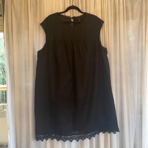 Who What Wear Black Dress Size 3X NWT